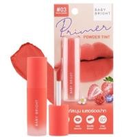 ราคา 1ชิ้น ใหม่ BaBy Bright Primer Powder Tint ลิปทินท์ เบบี้ไบร์ท ไพรเมอร์ พาวเดอร์ 2 4กรัม (12882523525)