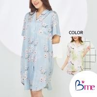 ราคา Bme ชุดนอนผ้าซาตินรูปแบบกระโปรงแขนสั้น คอปกฮาวาย รุ่น ME8603 มี 4 ลาย สีโอลด์โรส สีเทาอ่อน สีเขียวอ่อน สีฟ้าอ่อน (19290726759)