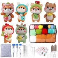 ราคา ชุดอุปกรณ์ทำตุ๊กตาผ้าสักหลาดขนแกะชุดเข็มผ้าสักหลาดสักหลาดพร้อมคำแนะนำเครื่องมืองานฝีมือแบบทำมือ DIY (21170709947)