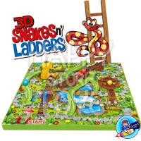 ราคา เกมบันไดงู 3มิติ snakes n ladders 3D เกมกระดาน บันได snake (14747431378)