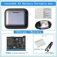 ราคา แบตเตอรี่20230525 1800มิลลิแอมป์ต่อชั่วโมงสำหรับแบตเตอรี่ชาร์จแบบพกพา X3 Insta360ก้อนสำหรับแบตเตอรี่ Insta360หนึ่งก้อน X3 360อุปกรณ์เสริมสำหรับแอคชั่นพาโนรามา (19193516533)