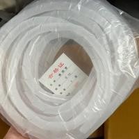 ราคา ไส้ไก่ สายรัด ไส้ไก่พันสายไฟ Wrapping band สายรัดสายไฟ สายร้อยสายไฟ สายเก็บสายไฟ เก็บสายไฟ สีขาวขุ่น ราคา 5เมตร (15867581254)