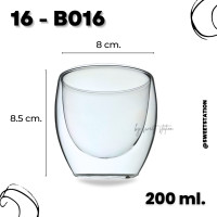 ราคา Double Wall Glass แก้วน้ำสองชั้น แก้ว แก้วน้ำ ขนาด 80 400ml แก้ว ชา กาแฟ ทนความร้อนและเย็น แก้ว2ชั้น มีผนัง2ชั้น ดีไซน์สวย แก้วมินิมอล แข็งแรง (21263753846)
