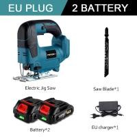 ราคา ของขวัญ Yofidra จิ๊กเลื่อยไฟฟ้าเลื่อย20V พร้อมใบเลื่อย1ใบสำหรับแบตเตอรี่ Makita 18V ตัวเลื่อนไร้สายเลื่อยอเนกประสงค์งานไม้เลื่อยตัดองศา (20922319587)