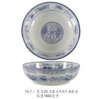 ราคา ชามซุปขนาดใหญ่ลายครามวินเทจเซรามิกใช้ในบ้านชามขนาดใหญ่ต้มน้ำชามเนื้อชามต้มปลาผักกาดดองชามผัดเผ็ดขนาดใหญ่พิเศษ (15976817682)