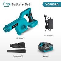 ราคา เครื่องเป่าไม่แปรงถ่านไฟฟ้า เครื่องเป่าลม 1000W ที่เป่าลมไฟฟ้า Makita การเป่าและการสูดดม ปรับสเปรย์สวนชลประทาน 6 ความเร็ว เครื่องเป่าใบไม้เครื่องเป่าลมไร้สาย (20758474623)