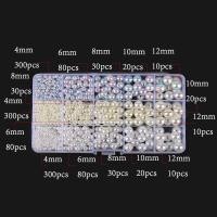 ราคา 600 1300ชิ้น4 12มม สีงาช้าง ขาว หลากสี ABS ชุดลูกปัดมุกกลมสำหรับ DIY ต่างหูสร้อยคอเครื่องประดับทำสร้อยคอมือ (18587971913)
