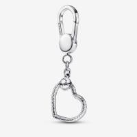 ราคา Pandora 925 sterling silver Moments Small Heart Bag Charm Holder women fashion DIY jewelry Valentines Day gift for girlfriend (16093930943)