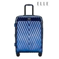 ราคา ELLE Travel Valken Collection กระเป๋าเดินทางขนาดกลาง 25นิ้ว โพลีคาร์บอเนต100 PC คันชักอะลูมเนียม ล้อหมุน 360องศา ระบบ TSA Lock (4325686977)