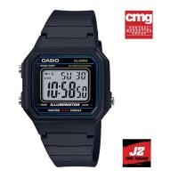 ราคา Casio ของแท้ 100 นาฬิกาผู้ชายลำลอง W 217H 1A สายยางประกัน CMG (10416474831)
