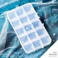 ราคา กล่องเก็บลูกปัด กล่องใส่ลูกปัด กล่องเก็บของอเนกประสงค์ สีใส 8 และ 24 ช่อง BOX (9895971178)