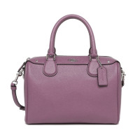 ราคา กระเป๋าถือ Coach แท้ หนังแท้ ฟอกแบบกันรอยขีดข่วน สีสวยมาก มีสายยาว COACH 57521 MINI BENNETT SATCHEL IN CROSSGRAIN LEATHER (7169942945)