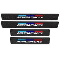 ราคา Hardingsun 4ชิ้น BMW M ตัวป้องกันธรณีประตูรถประสิทธิภาพคาร์บอนไฟเบอร์ประตูรถยนต์ที่คลุมสติกเกอร์สำหรับ BMW E36 E30 E39 E46 E60 E90 F10 F30 G20อุปกรณ์ M4 (20148830501)