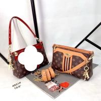 ราคา กระเป๋าสะพายข้างผู้หญิง กระเป๋า แบรนด์แท้ Aisikadan ขนาด 10 5 นิ้ว มีสาย 2 เส้น 4931P (13682221556)