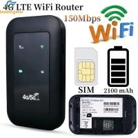 ราคา TEQIN toy new Portable WiFi 150Mbps LTE USB Portable Router Pocket Mobile Network Hotspot With SIM Card Slot 4G LTE Router (21210906255)