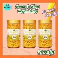 ราคา 3 กระปุก นมผึ้ง royal jelly 1000 มิลลิกรัม 365 เม็ด อย ไทย Nature King Royal jelly น้ำนมผึ้ง นำเข้าจากออสเตรเลีย (20245608650)