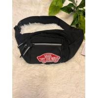 ราคา กระเป๋าคาดอก กระเป๋าสะพาย กระเป๋าคาดเอวสีดำสไตล์วินเทจ (16386762941)