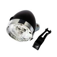 ราคา ไฟหน้าจักรยาน3LED ชุดไฟหน้าจักรยานวินเทจไฟหน้าจักรยาน LED อุปกรณ์ยึดจักรยาน Silver (16703276304)