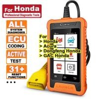 ราคา X431เปิดตัวเครื่องสแกนยานยนต์เครื่องมือวิเคราะห์ในรถ OBD2ระบบครบวงจรสำหรับ Honda nissan toyota 2023เปิดตัวการเข้ารหัส ECU (19551769335)
