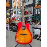 ราคา Galatasaray กีต้าร์โปร่งไฟฟ้า หน้าไม้ท๊อปโซลิด Top Solid ภาคไฟฟ้า Fishman สีซันเบิร์ส มีเหล็กดามคอ ส่งด่วน มีปลายทาง (524738506)