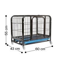 ราคา กรงสุนัขจัมโบ้ กรงหมาขนาดใหญ่ กรงสัตว์เลี้ยง แข็งแรง ทนทาน เคลือบสีกันสนิม มีมุ้งขายแยก Dog Cage (20682840715)