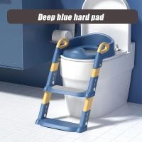 ราคา บันไดชักโครก ที่นั่งรองชักโครกสำหรับเด็ก ฝึกขับถ่ายสำหรับเด็ก พร้อมส่งสินค้าแม่และเด็ก Childrens toilet ladder ฝารองชักโครก บันไดปีนชักโครก (19840713888)