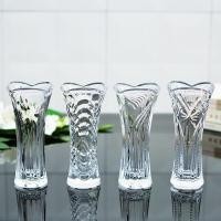 ราคา แจกันแก้วใสสำหรับใส่ดอกไม้สไตล์คลาสสิกแจกันแก้วใสแฟชั่นสำหรับตกแต่งบ้าน แจกัน แจกันดอกไม้ สูง 18ซม ขายคละลาย (9551423211)