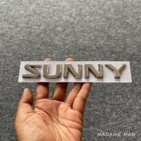 ราคา โลโก้ NISSAN SUNNY ตัวอักษรแยก ขนาด 15 5x2 5cm (7725259283)