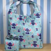 ราคา กระเป๋าช้อปปิ้ง ลดโลกร้อน กระเป๋าผ้าพับได้ ลายการ์ตูน เนื้อหนา ขนาดพกพา ชุด 2 (19778105898)