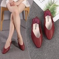 ราคา พร้อมส่ง รองเท้ายางคัชชู รุ่นรัดส้น รองเท้าส้นตึกสำหรับผู้หญิง แบบซิลิโคน ยืดหยุ่น ไม่กัดเท้า (2449548493)