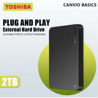 ราคา Center it Toshiba external hard disk ของแท้ hdd 2tb 1tb ฮาร์ดดิสก์แบบพกพา External Hard Drive เอทานอล ฮาร์ดิส ฮาร์ดไดรฟ์ภายนอก รับประกัน 3 ปี (21240614518)