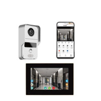 ราคา Tuya โทรศัพท์ติดประตูวิดีโออัจฉริยะขนาด7 1080P กล้องสำหรับกริ่งประตูวิดีโอ WiFi อินเตอร์คอมหน้าจอสัมผัสเข้าถึงระยะไกลระบบควบคุมวิลล่าบ้าน (20910254875)