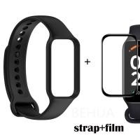 ราคา สำหรับ Xiaomi Mi Smart Band 8 Active Redmi Smart band 2 สายนาฬิกาสายรัดข้อมือสร้อยข้อมือเข็มขัดเปลี่ยน ฟิล์มกันรอย (19044459493)