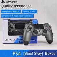 ราคา SONY เกมแพดควบคุมเกม PS4จอยสติ๊กไร้สายตัวควบคุมบลูทูธการสั่นสะเทือนสำหรับคอนโซลเกม PS4เดิม PS4คอนโซลเกมโปรพีซีบาง (19326387480)