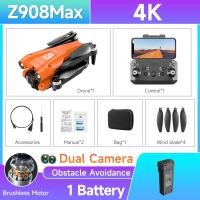 ราคา Z908ร้อน pro max มินิโดรน4K กล้องมืออาชีพ2 4G WiFi เฮลิคอปเตอร์หลีกเลี่ยงอุปสรรคการควบคุมระยะไกลของเล่น Quadcopter RC (21170606841)