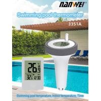 ราคา เครื่องวัดอุณหภูมิสระว่ายน้ำดิจิตอลลอยน้ำได้ NANWEI เครื่องวัดอุณหภูมิลอยดิจิตอลกลางแจ้งใช้สำหรับสระว่ายน้ำห้องน้ำตู้ปลาและอ่างล้างหน้า (19362181378)