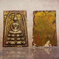 ราคา พระสมเด็จวังหน้าพิมพ์ใหญ่ ฐานหมุดทอง ลงรักปิดทอง ก1017 ส่งตรงตามรูป (21033835392)