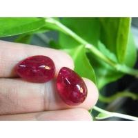ราคา ทับทิม พม่าเทียม รูปหยดน้ำ พลอยเจียรเหลี่ยม DROP SHAPE 12X17 มม 2 เม็ด RED RUBY BURMA COLOR WEIGHT 28 cts พลอย (10307664144)