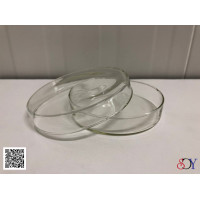 ราคา สินค้ามีตำหนิ จานเพาะเชื้อแก้ว Glass Petri dish ขนาด 20x100 mm (13114560818)