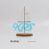 ราคา ครอบแก้ว ฐานลายไม้ ฝาครอบกระจก โดมแก้วพร้อมฐาน โหลแก้ว โดมแก้ว ครอบหน้ารถ ตู้กลม GlssDome ครอบกลม ขวดแก้ว ตู้ครอบพระ (12275656969)