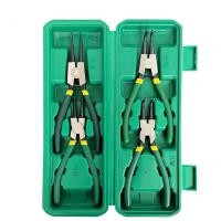 ราคา คีม 4ชิ้น คีมถ่าง หุบ แหวนปากตรง คีมถ่างตรง ถ่างงอ หนีบตรง หนีบงอ อเนกประสงค์ ขนาด 7นิ้ว ชุดคีม (21200200627)