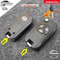 ราคา กรอบกุญแจพับ Nissan March Almera Juke Sylphy แบบ 2 3 4 ปุ่ม โลโก้โลหะ (15687214389)