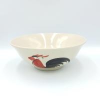 ราคา ชามก๋วยเตี๋ยว ชามเซรามิค ชามลายไก่ ชามตราไก่ ลายไก่ขอบแดง วาดมือ มี 3 ขนาด 6 5 นิ้ว 7 5 นิ้ว และ 8 นิ้ว (7178600050)