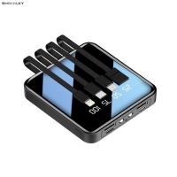 ราคา Shockley เคสเครื่องชาร์จแบตเตอรี่แบบพกพากล่องพาวเวอร์แบงค์ DIY พร้อมจอ LCD ไฟ Led แสดงชาร์จ4สายสำหรับ Iphone โทรศัพท์มือถือแอนดรอยด์ (20036802847)
