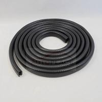 ราคา พร้อมส่ง For 9 meter only ยางกระดูกงูกันกระแทก สีดำ กันบาด กันกะแทก คิ้วยางกันบาดเสริมเหล็ก ความยาว 9 เมตรเท่านั้น (20796382697)