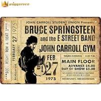 ราคา winnereco 20x30ซม ป้ายวินเทจป้ายสังกะสี วินเทจรูปทรงสี่เหลี่ยมผืนผ้าวินเทจป้ายสังกะสีโลหะแผ่นป้ายสัญลักษณ์หินโบราณดนตรีโปสเตอร์ศิลปะตกแต่งผนังบ้านป้ายไฟวินเทจ (14525756107)