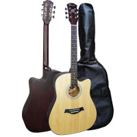 ราคา Passion Retro 41 Acoustic Guitar กีต้าร์โปร่ง 41 นิ้ว รุ่น ลูกบิดเหล็ก แถมฟรี กระป๋ากีตาร์ สายสะพาย คาโป้ ที่เก็บปิ๊ก ปิ๊กกีต้าร์คละแบบ (1094132038)
