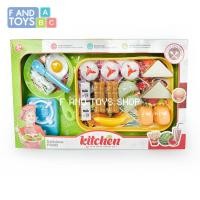 ราคา F AND TOYS ของเล่นกะทะชุดครัว ติ่มซัมและแซนวิส (20618986052)
