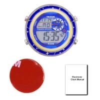 ราคา นาฬิกาดิจิตอลสำหรับรถจักรยานยนต์ นาฬิกาติดแผงหน้าปัดรถยนต์แบบกันน้ำ นาฬิกามอเตอร์ไซค์ขนาดเล็ก (21170733998)