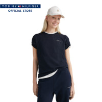 ราคา Tommy Hilfiger เสื้อผู้หญิง รุ่น WW0WW37877 DW5 สีน้ำเงิน (20234404477)